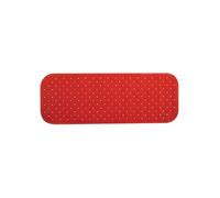 tapis Fond de baignoire antidérapant Caoutchouc CLASS 36x97cm Rouge MSV