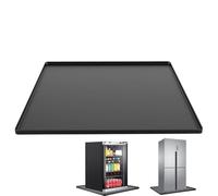Tapis Frigo 60x60x1,5 cm silicone | Bac Anti-fuite Lave-linge Étanche et anti-débordement pour dortoir, chambre, cuisine, salle de bain, douche, machine à