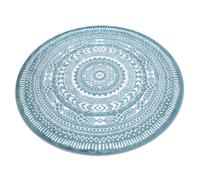 Tapis FUN Napkin serviette de table cercle - bleu cercle 200 cm