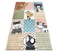 Tapis FUN Pets pour enfants animaux coloré mutli 120x170 cm