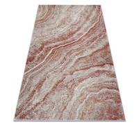 Tapis FUSION 9776 beige terre cuite - Abstraction, moderne, abstrait 240x330 cm