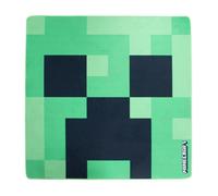 Tapis Gamer Carré - ROBA - Creeper - Moelleux - Antidérapant - 120 x 120 cm - Vert