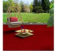 Tapis gazon artificiel - Kingston - Rouge - 400x150 cm