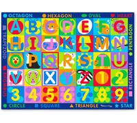 Tapis Géant Abc-123 Rouge TU