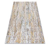 Tapis GLOSS moderne 8487 63 Ornement élégant glamour or / beige 120x170 cm