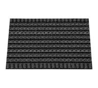 Tapis grattant solido tout'temps - 60 x 40 cm - noir moucheté gris