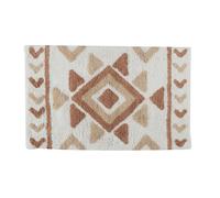 Tapis Tufté Éthnique 50x80cm Multicolore