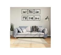 VIDAXL Tapis HUARTE - Crème 120x120 cm