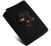 Tapis ignifugé 50x50 cm, résistant à la Chaleur jusqu'à 982 °C Noir, Tissu ignifugé idéal comme Tapis de feu ou comme Tapis de Barbecue, Tapis de Protection Thermique incombustible, Panneau ignifugé