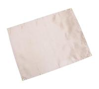 Tapis Ignifuge Beige en Fibre de Verre, Haute Température, pour Extérieur | Protection Thermique, Usage Cheminée et Voiture, Format Compact