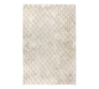 Atmosphera - Tapis Effet Laine Adriel Beige 90x60cm