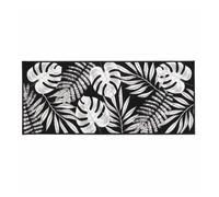 Tapis Imprimé Amber 50x120cm Noir