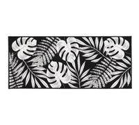 Douceur d'Intérieur, Tapis Rectangle (50 x 120 cm) Amber Noir, Imprimé