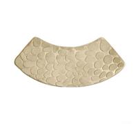 Tapis incurvé antidérapant conçu spécifiquement pour les parois de douche, baignoires et autres zones humides intérieures (camel)