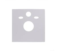 Tapis Insonorisant pour wc Suspendu EVA Réduction pour bruit | Réduction bruit efficace, matériau EVA dense, pour toilettes suspendues, blanc, absorption sonore