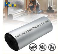 Tapis insonorisé d'isolation thermique de 10MM, barrière thermique, rouleau de mousse, mur de maison, porte au sol, réduction acoustique du bruit, panneau de maintien au chaud