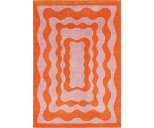 Tapis intérieur à poils longs Groovy 382 orange 160 x 230 cm