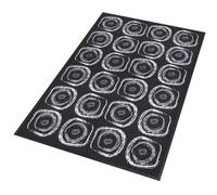 Tapis intérieur déco 90 x 150 cm anthracite