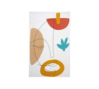 The_home_deco_factory Arty - 50x80 cm - Blanc