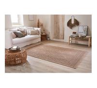 Tapis intérieur extérieur effet jute naturel sisal - NAZAR RUGS - 80x300 cm - NATURE - Marron