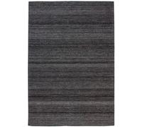 Tapis Jacquard à Poils Courts "Phoenix" Anthracite 80 x 150 cm Gris G
