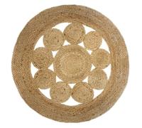 marque Atmosphera, créateur d'intérieur Tapis Jute ajouré 80 cm