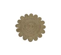 Tapis Kaemingk jute rond naturel