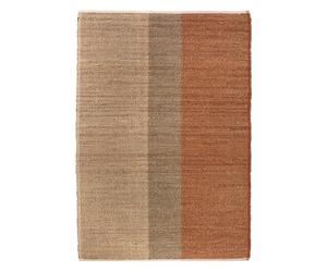 Tapis Karan terracotta 160 x 230 x 1 cm Vivaraise
