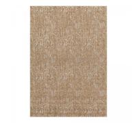 Tapis kilim 120 x 170 cm, faux uni, beige et crème, authentique, DUCCA