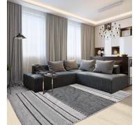 Tapis kilim 80x150 gris