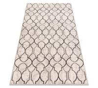 Tapis Laine ANGEL 7905 / 52022 Treillis marocain beige / gris 200x300 cm