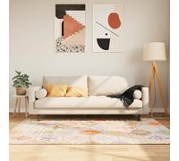 Tapis Lavable 80x150 cm Gris Moquette Paillasson Couloir vidaXL