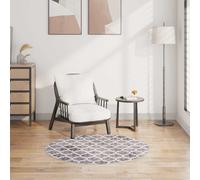 Tapis Lavable 80x150 cm Gris Moquette Paillasson Couloir vidaXL