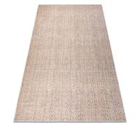 Tapis lavable ANDRE 1577 Chevron antidérapant - beige 160x220 cm