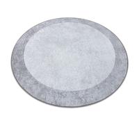 Tapis lavable MIRO 51648.802 cercle Marbre antidérapant - gris clair cercle 80 cm
