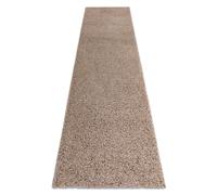 Tapis le tapis de couloir SOFFI shaggy 5cm beige - pour la cuisine l'antichambre le couloir 80x250 cm