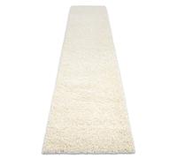 Tapis le tapis de couloir SOFFI shaggy 5cm crème - pour la cuisine l'antichambre le couloir 70x300 cm