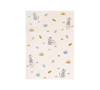 Tapis little wild monkey miel m