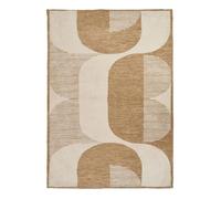 Tapis Loomia rectangulaire 120x170cm beige - Atmosphera Créateur d'intérieur