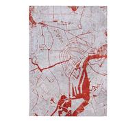 Tapis salon et chambre tissé plat ORANGE CITY 240 x 340 cm