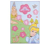 Tapis Ludique Disney Princesse Marelle 80x120cm - JEMINI - Qualité Polyamide - Lavable - Anti-glisse