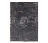 Tapis Medallion De Poortere Deco noir, Designer Jean François Fontaine, 200x0.3 cm
