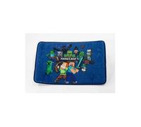 Tapis - MINECRAFT - 40 x 60 cm - Bleu - 100% polyester - Intérieur