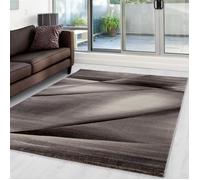 Tapis moderne - CARPETTEX - 240x340 cm - Marron - Poil court - Design abstrait