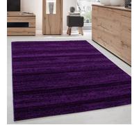 Tapis Moderne - CARPETTEX - Salon - Uni - Doux - Lilas - 80 x 300 cm
