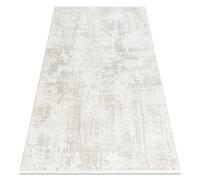 Tapis moderne DUKE 51374 crème - Vintage structuré très doux franges 140x190 cm