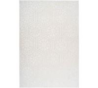 Tapis Moderne Fait Main "Monroe II" Blanc 160 x 230 cm Blanc G