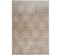 Tapis Moderne Fait Main "Monroe II" Taupe 120 x 170 cm Marron G