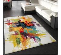 Tapis Moderne Splash De Marque Coloré Brosse Neuf EO [80x150 cm]