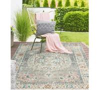 the carpet Palma - Tapis d'extérieur, résistant aux intempéries & aux UV, Convient pour l'intérieur et l'extérieur, Gris, 160 x 230 cm